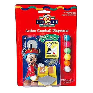 Disney Collectibles - Mickey Mouse Action Gumball Dispenser Pirate