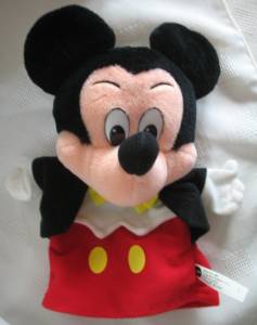 Walt Disney Collectibles - Mickey Mouse Plush Hand Puppet