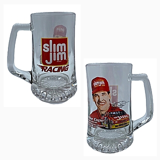 NASCAR Collectibles - Mike Cope Slim Jim 30 Glass Mug