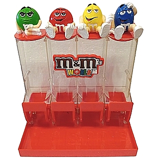 Advertising Collectibles - M & M 4 Characters Candy Dispenser