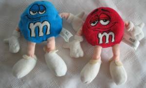 Advertising Collectibles - M & M Beanies