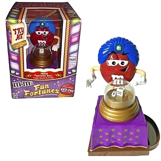 Advertising Collectibles - M & M Great Red-ini Fun Fortunes Dispenser
