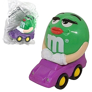Advertising Collectibles - M & M Candy Dispenser from Burger King