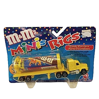 Advertising Collectibles - M&M Minis Rigs - Candy Carriers - Die Cast Truck