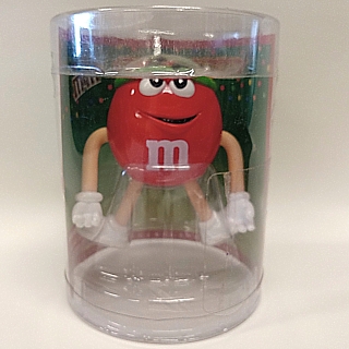 Advertising Collectibles - M & M Red Christmas Bendy Figure