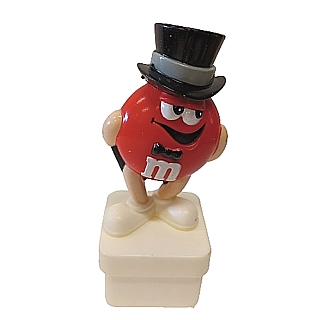 Advertising Collectibles - M & M Red Groom Square Base Topper