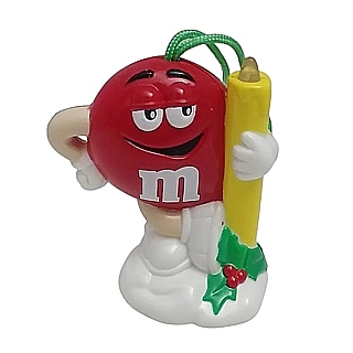 Advertising Collectibles - M & M Red Light up Topper / Ornament
