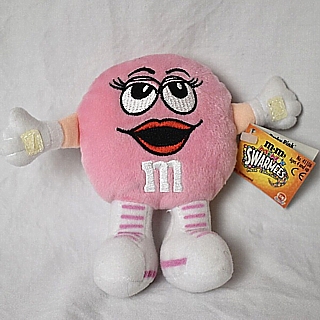 Advertising Collectibles - M & M Yellin Pink Swarmees Plush