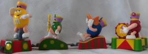 Advertising Collectibles - M & M Topper Train Set