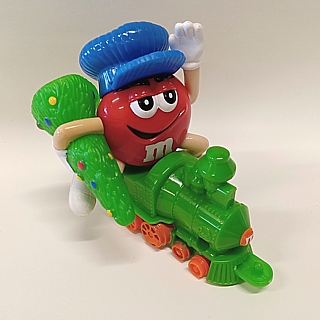 Advertising Collectibles - M & M Candy Topper Christmas Train Series 1