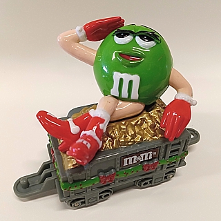Advertising Collectibles - M & M Candy Topper Christmas Train Series 2
