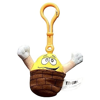 Advertising Collectibles - M & M YELLOW in Easter Basket Plush with Clip