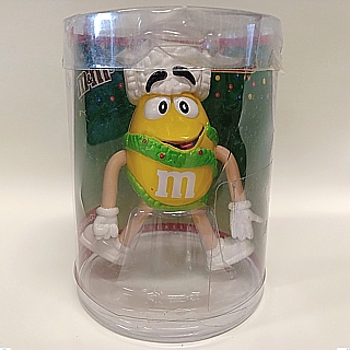 Advertising Collectibles - M & M Yellow Christmas Bendy Figure