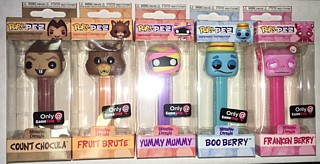 General Mills Cereal Collectibles - Monster Cereal PEZ Dispensers