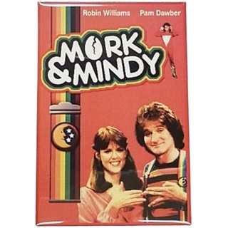 Television Character Collectibles - Mork and Mindy Mork Metal Magnet
