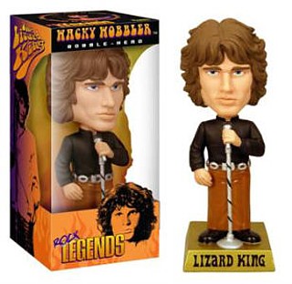 Rock and Roll Collectibles - The Doors Jim Morrison Lizard King Bobble Head Nodder Doll