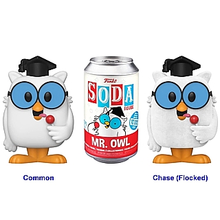 Candy Advertising Collectibles - Tootsie Pop Mr. Owl Soda Pop! Vinyl Figure