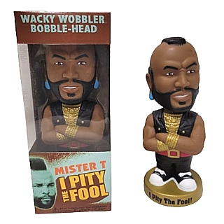 Television from the 1980's Collectibles - Mr. T and The A Team Bobble Head Doll, Nodder I Pity The Fool