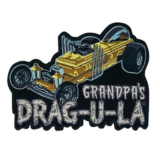 Television from the 1970's Collectibles - The Munsters Grandpas Dragula Iron-On Embroidered Patch