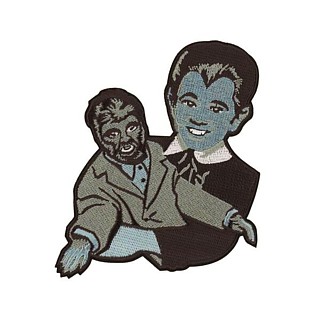 Television from the 1970's Collectibles - The Munsters Eddie Munster and Woof-Woof Iron-On Embroidered Patch