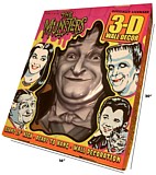 Television from the 1970's Collectibles - The Munsters Grandpa Munster 3-D Wall Art