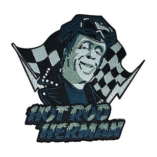 Television from the 1970's Collectibles - The Munsters Hot Rod Herman Munster Iron-On Embroidered Patch