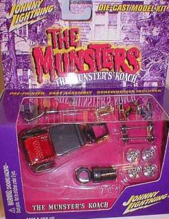 Television from the 1970's Collectibles - The Munsters Koach Diecast Car Model Kit