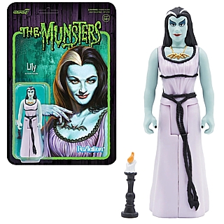 Television from the 1970's Collectibles - The Munsters Lily Munster ReAction Figure