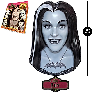 Television from the 1970's Collectibles - The Munsters Luily Munster 3-D Wall Art