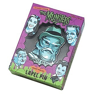 Television from the 1970's Collectibles - The Munsters Uncle Gilbert Enamel Lapel Pin