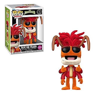 Muppets Collectibles - Pepe the Prawn FLOCKED POP! Television Vinyl Figure 1678 by Funko