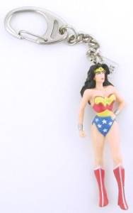 Wonderwoman PVC Keyring Keychain