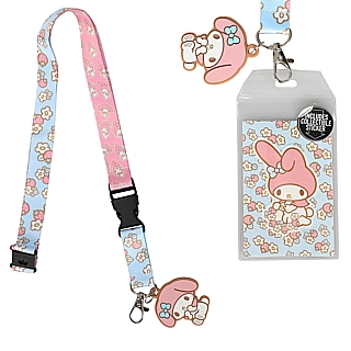 Japanese Animation Characters - Sanrio's Hello Kitty and Friends - My Melody Floral Cloth Lanyard