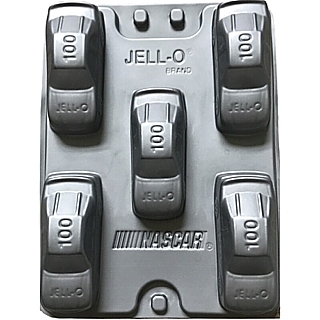 NASCAR Jello Jigglers Mold