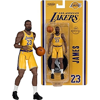 National Basketball Association - NBA LeBron James L.A. Lakers 6 Inch Scale Action Figure SportsPicks by McFarlane Toys