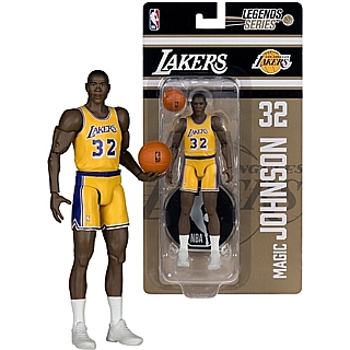National Basketball Association - NBA Magic Johnson L.A. Lakers 6 Inch Scale Action Figure SportsPicks Legends Series by McFarlane Toys