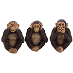 Wildlife Collectibles - Innocent Monkeys 31655