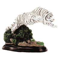 Wildlife Collectibles - Wild Cat, Lion, Tiger, Cheetah, White Tiger and Leopard Figures