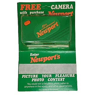 Cigarette Collectibles - Newport Camera