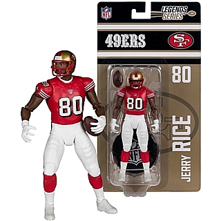 National Football League  Collectibles- Jerry Rice San Francisco 49ers 6 Inch Scale Action Figure SportsPicks Legends Series by McFarlane Toys