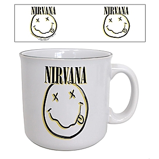 Nirvana Smily 20 Oz. Ceramic Camper Mug