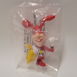 Fast Food Collectibles - Dominos Pizza the Noid Jackhammer PVC Figure