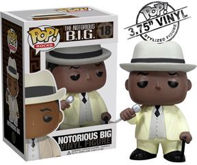 Rap Music Collectibles - Notorious BIG, Biggie Smalls Hip Hop Vinyl Plastic Figure