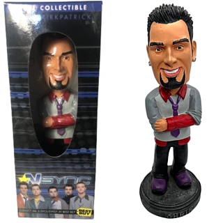 Rock and Roll Collectibles - NSync Chris Kirkpatrick Bobble Head Doll Nodder Bobber