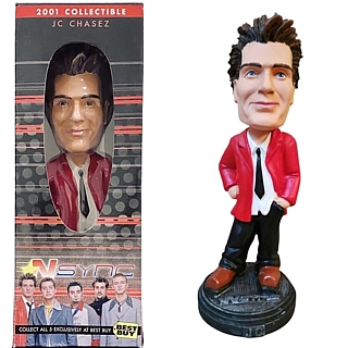 Rock and Roll Collectibles - NSync JC Chavez Bobble Head Doll Nodder Bobber