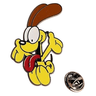 Garfield Collectibles - Odie Jumping Metal Enamel Lapel Pin or Tie Tack