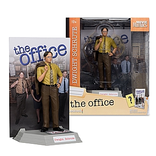 Television Comedies from the 2000's Collectibles The Office Dwight Shrute Movie Maniacs Vinyl Figure from McFarlane Toys