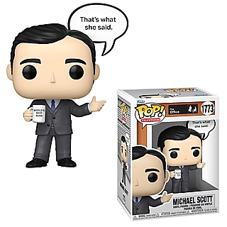 Television Comedies from the 2000's Collectibles The Office Michael Scott Sayings POP! Vinyl Figure 1773 That's What She Said