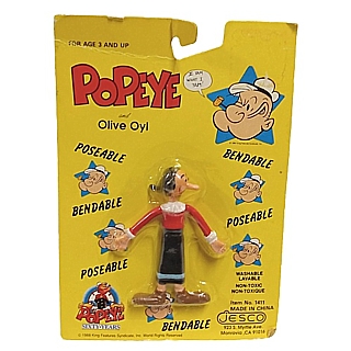 Popeye Collectibles - Olive Oyl Bendy