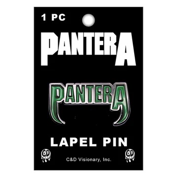 Rock and Roll Collectibles - Pantera Enamel Lapel Pin Tie Tack